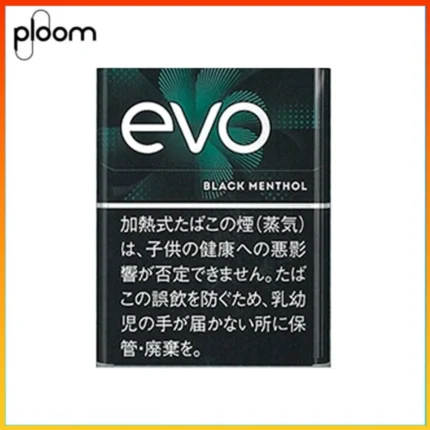 Ploom x AURA EVO Black Menthol黑冰薄荷煙彈