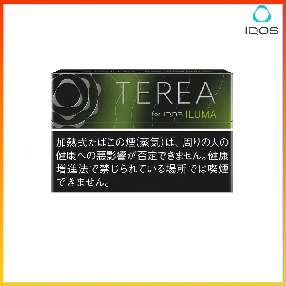 TEREA黑檸檬 IQOS TEREA Black Yellow Menthol黑青檸黃薄荷煙彈